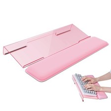 Keyboard Wrist Rest Stand, Ergonomic Acrylic Holder for Desktop Use picture