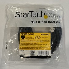 StarTech.com Power Cables 15ft Standard Computer Power Cord - NEMA5-15P to C13 picture