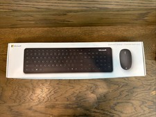 Microsoft Bluetooth Desktop - Matte Black. Slim, Compact, Wireless Bluetooth  picture