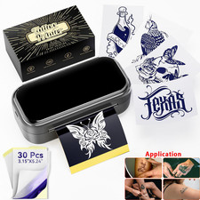TP31 Mini Tattoo Stencil Bluetooth Tattoo Printer with 30pcs Transfer Paper picture