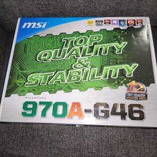 MSI 970A-G46 AMD 970 DDR3 Socket AM3/AM3+ ATX Motherboard w/ I/O Shield picture