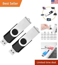 Compact 32GB USB Flash Drive Set - Fast USB 2.0 Jump Drives for All Devices picture