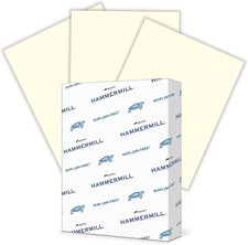 20 lb Cream Printer Paper, 8.5x11 - Eco-Friendly, Smooth Finish, 500 Sheets picture