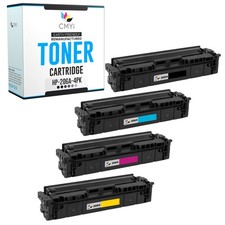 4-Pack CMYi Replacement 206A Toner Combo Pack for HP Color LaserJet Pro M255dn picture