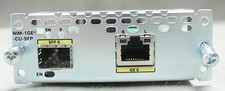 Cisco NIM-1GE-CU-SFP 1-Port GE/SFP Network Interface Module For ISR 4000/4300 picture