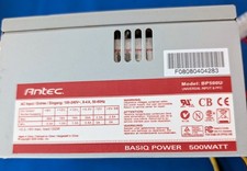 Antec BP500U Basiq 500 Watt ATX 12V PC Power Supply 100V-240V picture