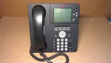 Avaya 9650 IP Business/Office VoIP Telephone Phone Black INCL HANDSET + STAND picture
