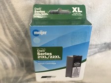 NEW MEIJER FOR DELL SERIES 21XL/22XL PRINTER INK Cartridge BLACK New S22 picture