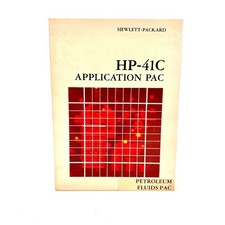 HP-41C Petroleum Fluids Application Pac 00041-15039 Vintage Calculator Software picture