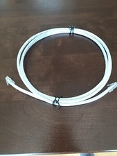 Cat6A 10 Gigabit Patch Cable Non-Booted White 5' QUIKTRON/LEGRAND picture