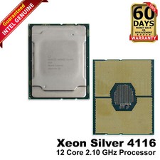 Lot 10 Intel Xeon Silver 4116 2.1GHz 12-Core 16.5MB LGA3647 CPU Processor SR3HQ picture