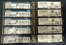 Lot of 10 128GB SSD M2 2280 mix brands G2U picture