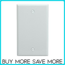 Blank Wall Plate Single Dual 1 2 Gang White Wallplate No Outlet Face Plate Cover picture