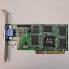 Jaton Video-78AGP-3D NVIDIA Riva 128ZX 8MB AGP Video Card Vtg Graphics 82068A/V4 picture