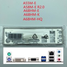 For Asus A55M-E & A58M-E R2.0 & A68HM-E Shield I/O IO Backplate Motherboard picture