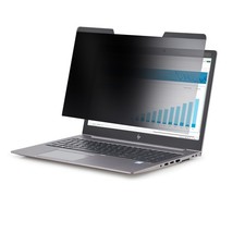 StarTech 14in 16:9 Magnetic Laptop Privacy Screen, TAA, 14 inches, Black picture