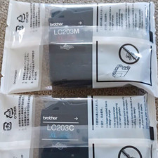 Brother Genuine LC203 XL Cyan & Magenta Inkjet Ink Cartridges 2-Pack picture