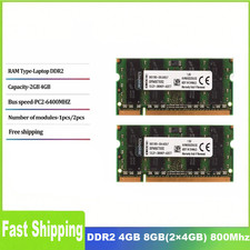 DDR2 4GB/8GB(2×4GB) PC2-6400 800MHz Laptop SODIMM Memory RAM Notebook CL6 LOT picture