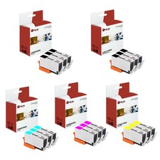 15Pk LTS 564XL BCMY HY Compatible for HP DeskJet 3070a 3520 eAIO 3521 3522 Ink picture