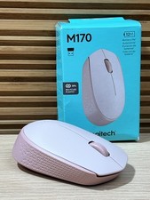 Logitech M170 Wireless Mouse - PC, Mac, Laptop, Ambidextrous, Compact, Rose Pink picture
