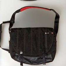 booq Boa Nerve Laptop Messenger Bag Black 15.6” MacBook Bike Commuter 20x17 picture