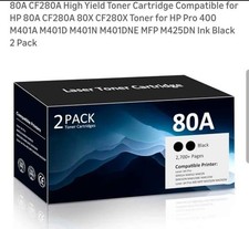 Office World Toner Cartridge 80A/CF280A picture