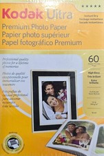 New Kodak Ultra Photo Paper Ultra Premium Photo 4X6 Inch Paper 60 sheets picture
