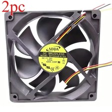2PC ADDA AD1224UB-A73GL DC24V 0.25A 3-wire equipment cooling fan picture