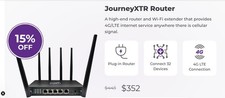 TravlFi JourneyXTR RV WiFi Router/Extender 4G/LTE 700-011 AND Higain Antenna picture
