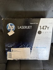 HP Laserjet 147Y Black New Sealed Cartridge Box Is Damaged picture