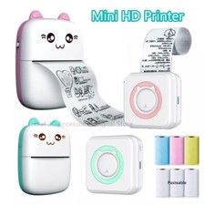 Mini Portable Thermal Printer Impressora photo foto bluetooth printer wireless picture
