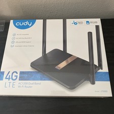 CUDY LT500D AC1200 Dual Band Unlocked 4G LTE 4-Port WiFi Router picture
