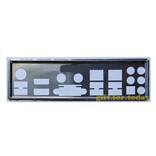 For GIGABYTE GA-H77N-WIFI & GA-Z77N WIFI Shield I/O IO Backplate Motherboard picture