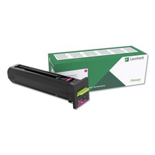 Lexmark™ 72K1XM0 (CS820) Return Program Extra High-Yield Toner, Magenta picture