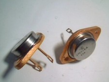 qty2 NEW TI Texas Instruments 2N514A Power Transistor Gold Plated NOS (Motorola) picture