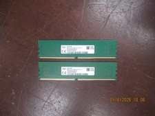 Lot of 2 SK hynix 8GB 1Rx16 DDR5 UDIMM PC5-4800B HMCG66MEBUA084N Ram Memory picture