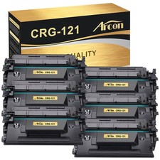CRG121 6PK Compatible With Canon 121 Black Toner 3252C001 ImageClass D1650 D1620 picture