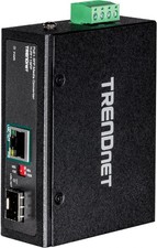 TRENDnet Industrial SFP to Gigabit PoE+ Media Converter Model TI-PF11SFP picture