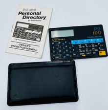 VNTG The Worlds Smallest Pocket Computer PD-100 Personal Directory -SelecTronics picture