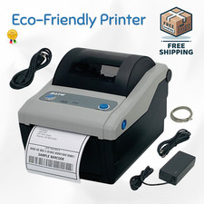 SATO CG412DT Eco-Friendly Direct Thermal Barcode Label Printer + 1 Year Warranty picture