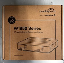 CRADLEPOINT W-SERIES 5G WIDEBAND BRANCH ADAPTER MODEM W1850-5GB ROUTER NEW picture