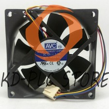 New AVC DS08025T12HP028 DC12V 0.30A 8025 8CM 80MM 80X80X25MM 4pin Cooling Fan picture