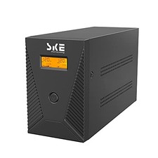 SKE SMART KEY ENERGY 1500VA/900W UPS BATTERY BACKUP SURGE PROTECTOR - BLACK picture