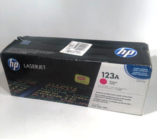 HP 123A Magenta Original LaserJet Toner OEM Authentic Hewlett Packard (Q3973A) picture