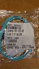 Quiktron VS 2m ST ST 10G DPX PVC Fiber Patch Cable 852-222-006 2 Meter Legrand picture