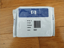 2009 Genuine HP 81 Light Cyan Printhead C4954A DesignJet 5000 5500 Sealed picture