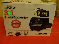 Digital Prism 3-in-1 Photo Scanner Converter Slides Negatives Digitizer picture