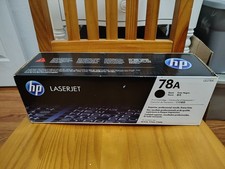 New Genuine HP 78A Black Toner For LaserJet Pro P1566, P1606, Unopened Box 2019 picture
