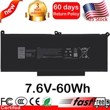 Lot F3YGT 2X39G DM3WC For Dell Latitude E7280 E7480 13 7000 7380 7390 60WH picture
