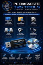 TRS Tools Prepared USB & DVD Media for PC Utility Startup — Physical Item picture